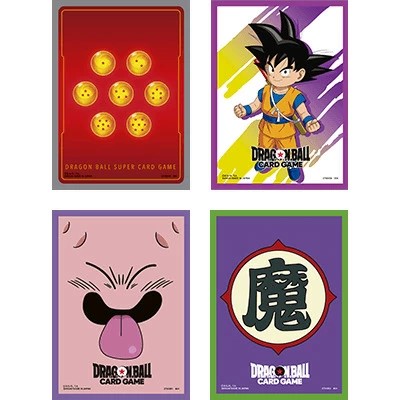 ドラゴンボールスーパーカードゲーム オフィシャルカードスリーブ02 4種セット