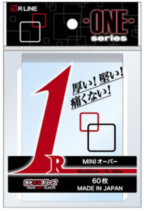 カドまるスリーブ ONEシリーズ MINIオーバー 60枚入りパック