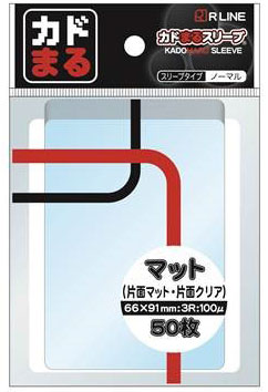 カドまるスリーブ ノーマル マット 50枚入りパック