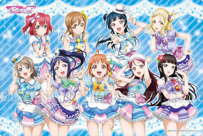 ブシロード ラバーマットコレクション Vol.53 ラブライブ！サンシャイン！！ 『Aqours』