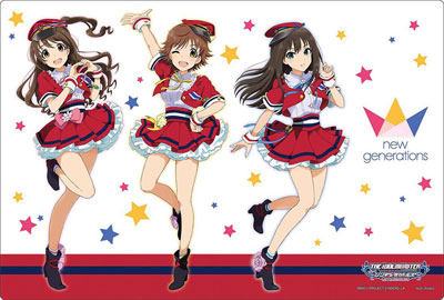 ブシロード ラバーマットコレクション Vol.56 アイドルマスター シンデレラガールズ『new generations』