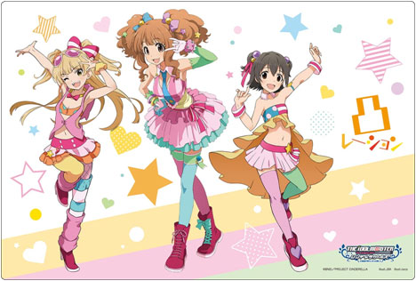 ブシロード ラバーマットコレクション Vol.62 アイドルマスター シンデレラガールズ『凸レーション』