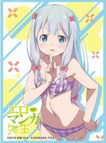 きゃらスリーブコレクション マットシリーズ エロマンガ先生「和泉紗霧(水着)」(No.MT413) パック