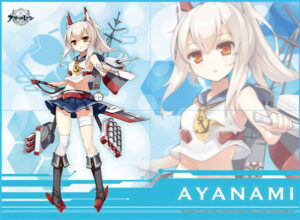 TCG万能プレイマット アズールレーン「綾波」