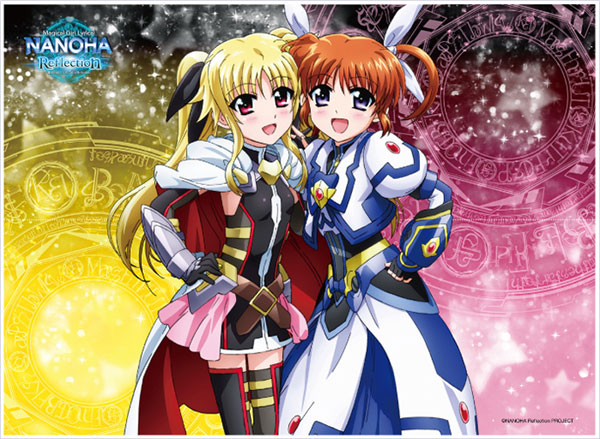 TCG万能プレイマット 魔法少女リリカルなのは Reflection「なのは＆フェイト」