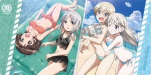 ラバープレイマットコレクション「ブレイブウィッチーズ」真夏の水着ver.