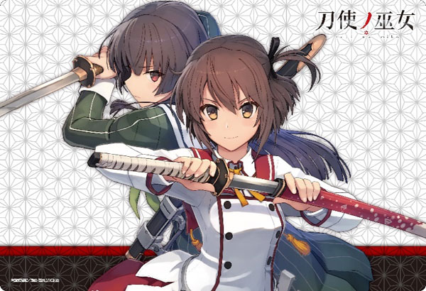 ブシロード ラバーマットコレクション Vol.183 刀使ノ巫女『可奈美＆姫和』