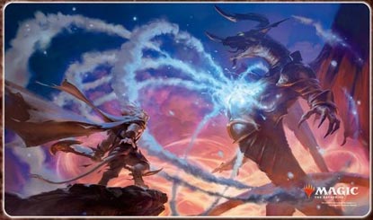 マジック：ザ・ギャザリング プレイヤーズラバーマット『基本セット2019』 アジャニ最後の抵抗(MTGM-008)