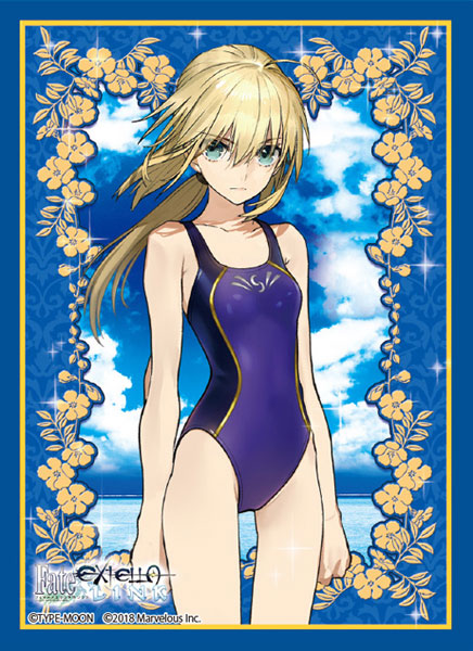 ブロッコリーキャラクタースリーブ Fate/EXTELLA LINK「アルトリア・ペンドラゴン」夏の戦闘服Ver. パック