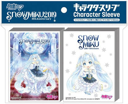 キャラクタースリーブ SNOW MIKU 2019 雪ミク2019(A)(EN-E001) パック