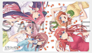 五等分の花嫁 プレイマット(ラバーマット)