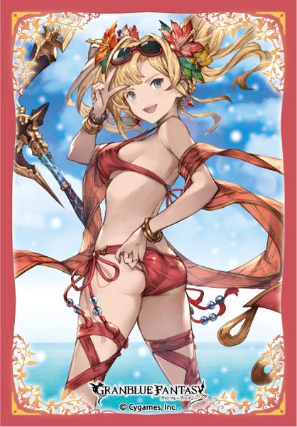 ブロッコリーキャラクタースリーブ・ミニ グランブルーファンタジー「ゼタ」水着Ver. パック