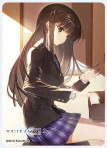きゃらスリーブコレクション マットシリーズ WHITE ALBUM2 幸せの向こう側 冬馬かずさ A(No.MT648) パック