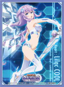 ブロッコリーキャラクタースリーブ 超次元ゲイム ネプテューヌ「パープルハート・ライラックCOOL」 パック