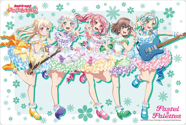 ブシロード ラバーマットコレクション バンドリ！ ガールズバンドパーティ！『Pastel*Palettes ドリームイルミネート』