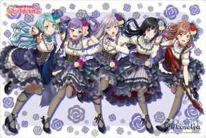 ブシロード ラバーマットコレクション Vol.480 バンドリ！ ガールズバンドパーティ！『Roselia ノーブル・ローズ』