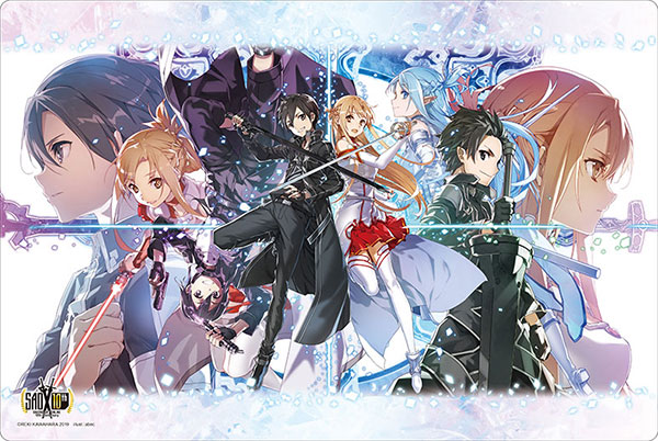 ブシロード ラバーマットコレクション Vol.493 電撃文庫 ソードアート・オンライン 10周年キービジュアル