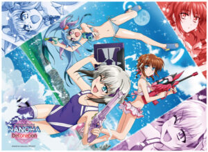 TCG万能プレイマット 魔法少女リリカルなのは Detonation「ディアーチェ・シュテル・レヴィ」水着Ver.