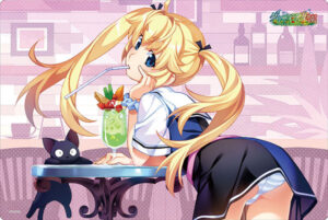 ブシロード ラバーマットコレクション Vol.579 グリザイアの果実『松嶋みちる＆ニャンメル』
