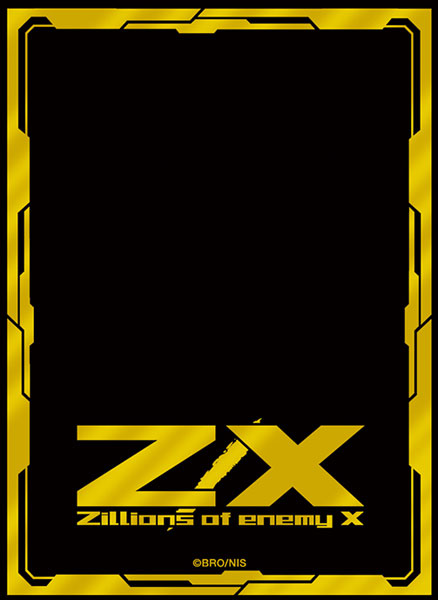 ブロッコリーモノクロームスリーブプレミアム Z/X -Zillions of enemy X-「エンジョイゴールド」 パック