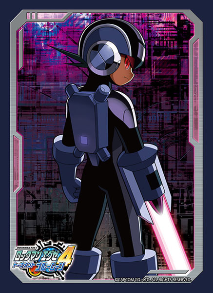 ブロッコリーキャラクタースリーブ ロックマン エグゼ4「ダークロックマン」 パック