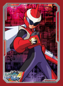 ブロッコリーキャラクタースリーブ ロックマン エグゼ4「ブルース」 パック