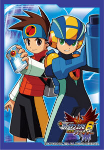 ブロッコリーキャラクタースリーブ・ミニ ロックマン エグゼ6「熱斗＆ロックマン」 パック