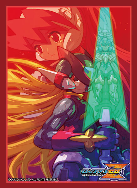 ブロッコリーキャラクタースリーブ ロックマン ゼロ「ゼロ＆シエル」 パック