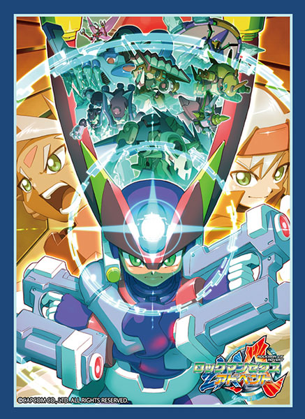 ブロッコリーキャラクタースリーブ ロックマン ゼクス アドベント「モデルA」 パック