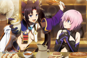 ブシロード ラバーマットコレクション Fate/Grand Order -絶対魔獣戦線バビロニア-『マシュ・キリエライト＆牛若丸』
