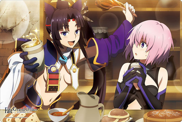 ブシロード ラバーマットコレクション Fate/Grand Order -絶対魔獣戦線バビロニア-『マシュ・キリエライト＆牛若丸』