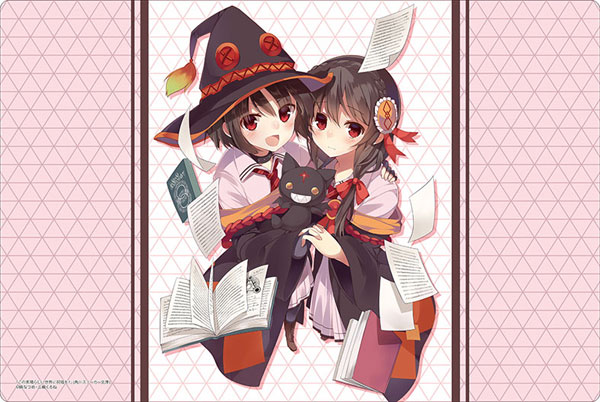 ブシロード ラバーマットコレクション 角川スニーカー文庫 この素晴らしい世界に祝福を！『めぐみん＆ゆんゆん』Part.2