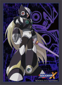 ブロッコリーキャラクタースリーブ ロックマンX「ブラックゼロ」 パック