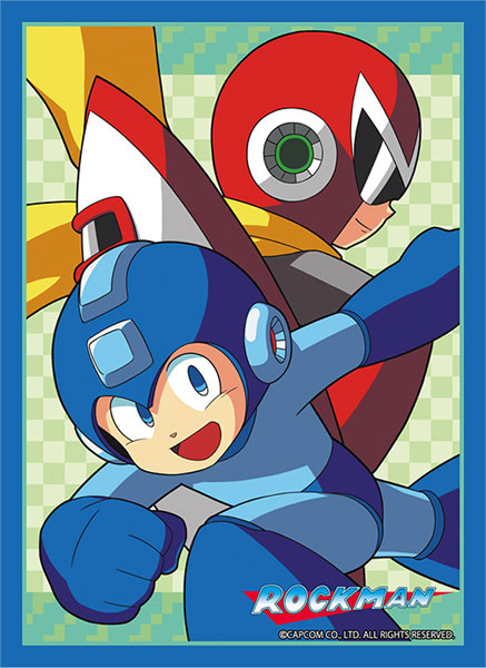 ブロッコリーキャラクタースリーブ ロックマン「ロックマン＆ブルース」 パック