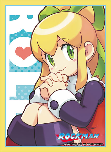 ブロッコリーキャラクタースリーブ ロックマン「ロール」 パック