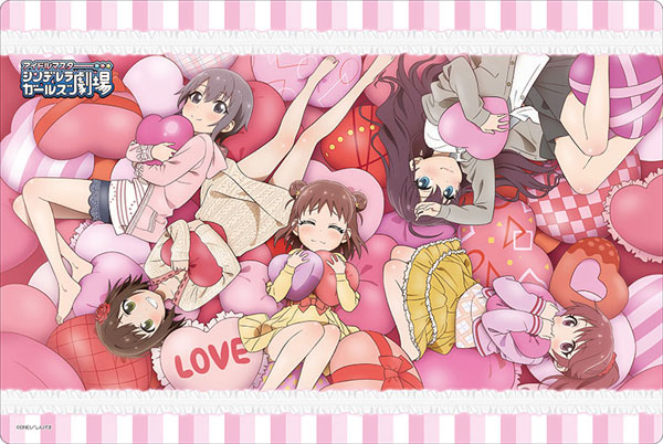 ラバーマット Vol.560 アイドルマスター シンデレラガールズ劇場『一ノ瀬志希・乙倉悠貴・椎名法子・前川みく・棟方愛海』