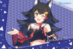 ブシロード ラバーマットコレクション ホロライブプロダクション『大神ミオ』hololive 2nd fes. Beyond the Stage ver.