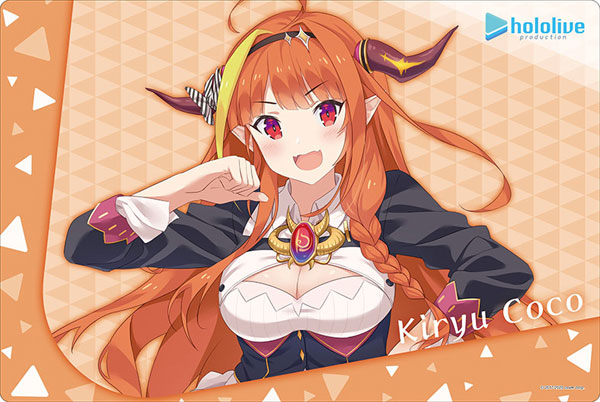 ブシロード ラバーマットコレクション ホロライブプロダクション『桐生ココ』hololive 2nd fes. Beyond the Stage ver.