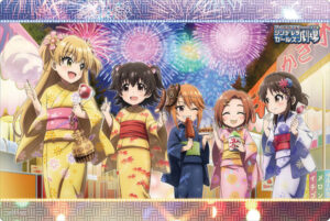 ラバーマット Vol.449 アイドルマスター シンデレラガールズ劇場『赤城みりあ・城ヶ崎莉嘉・橘ありす・結城晴・龍崎薫』