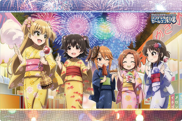 ラバーマット Vol.449 アイドルマスター シンデレラガールズ劇場『赤城みりあ・城ヶ崎莉嘉・橘ありす・結城晴・龍崎薫』