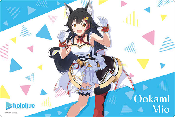 ブシロード ラバーマット 133 ホロライブプロダクション『大神ミオ』hololive 1st fes.「ノンストップ・ストーリー」ver.