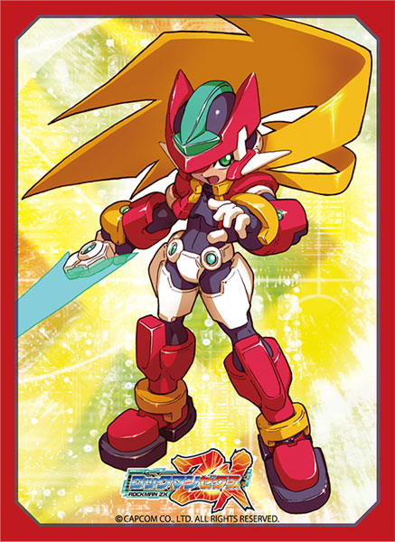 ブロッコリーキャラクタースリーブ ロックマン ゼクス「モデルZX ヴァン」 パック