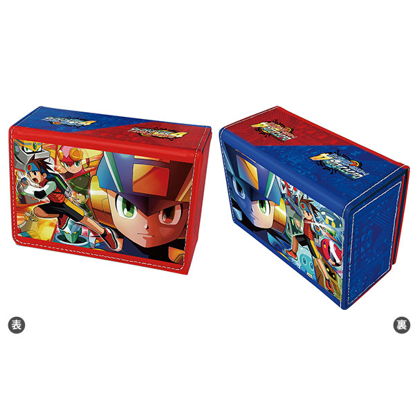 合皮製デッキケースW ロックマン エグゼ4