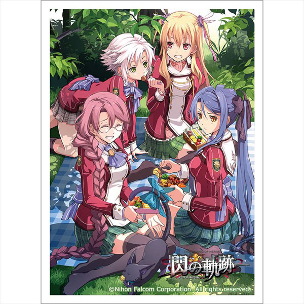英雄伝説 閃の軌跡 スリーブ(ランチタイムと猫2匹) パック