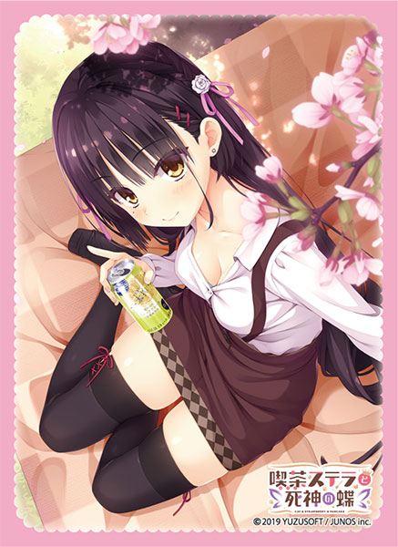 ブロッコリーキャラクタースリーブ 喫茶ステラと死神の蝶「四季ナツメ」Spring Ver. パック