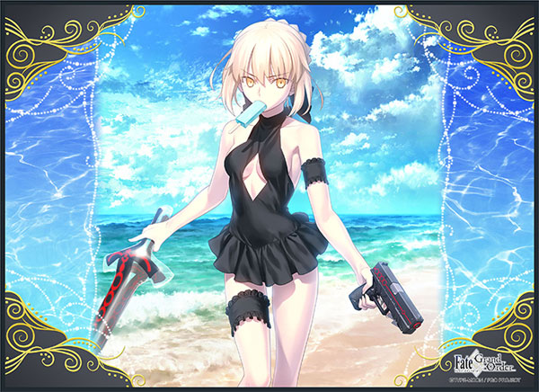 TCG万能プレイマット Fate/Grand Order「ライダー/アルトリア・ペンドラゴン〔オルタ〕」