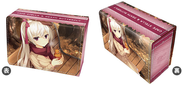 合皮製デッキケースW 喫茶ステラと死神の蝶「明月栞那」Winter Ver.