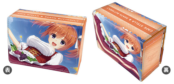 合皮製デッキケースW 喫茶ステラと死神の蝶「墨染希」Autumn Ver.