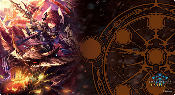 Shadowverse EVOLVE 公式ラバーマット Vol.6 Shadowverse EVOLVE『ダークドラグーン・フォルテ』