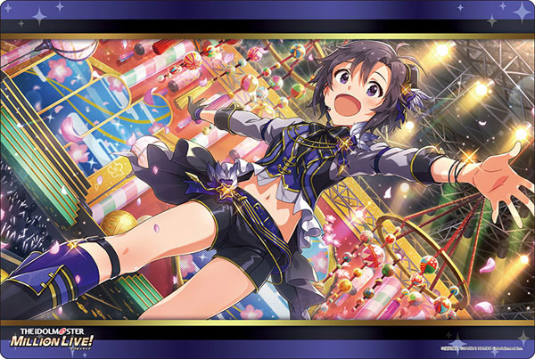 ブシロード ラバーマットコレクション V2 アイドルマスター ミリオンライブ！ Welcome to the New St＠ge 『菊地真』